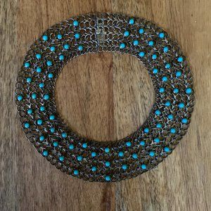 Sterling Silver Mesh Choker